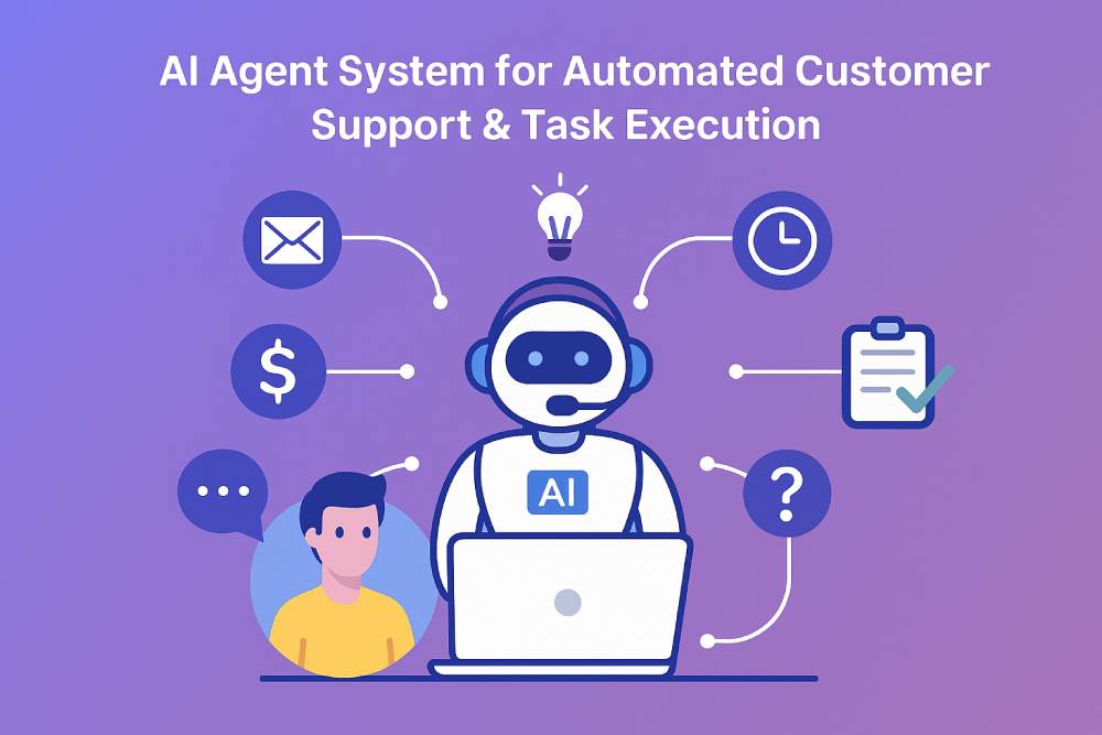 AI Agent System for Automated Customer Support & Task Execution